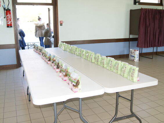 Distribution des Chocolats de Pâques