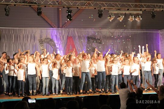 Spectacle avec les enfants